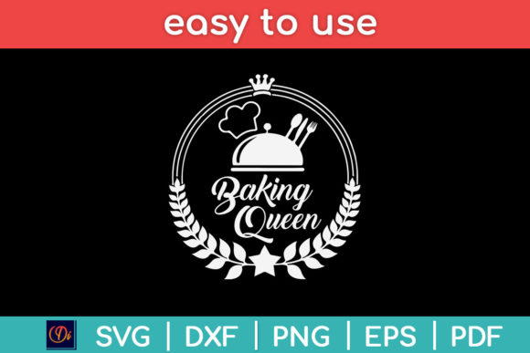 Baking Queen Gifts SVG Graphics for Crafts