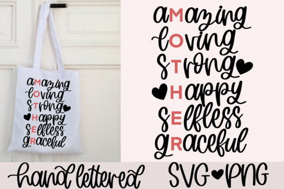 Mother’s Day SVG: Hand-Lettered Graphics for Crafts & Content