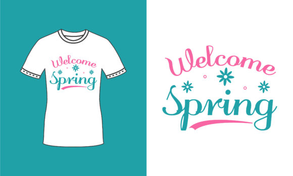 Spring Typography Quote SVG: Funny T-Shirt Graphics for Crafts